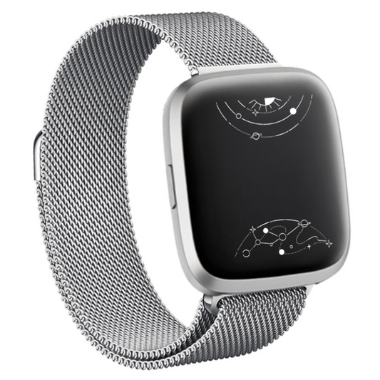 Inlux Stainless Steel Band For Fitbit Versa