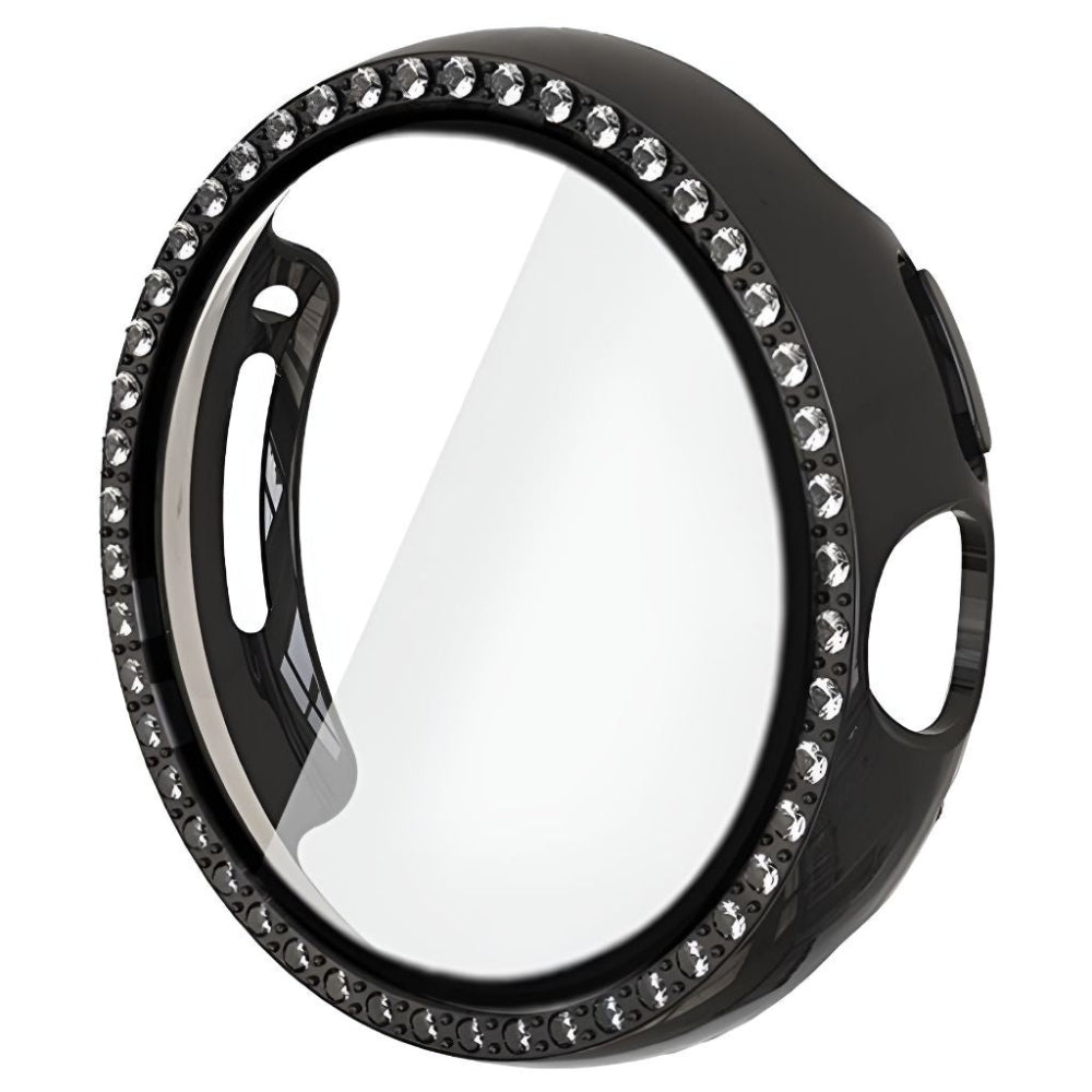 Rupes Screen Protector With Full Bling Diamond Frame for Google Pixel Watch - Astra Straps