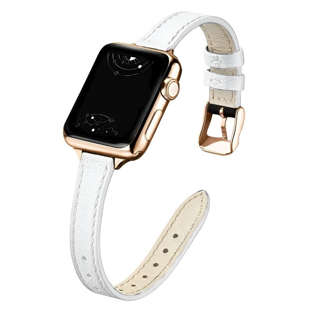 Aurum Slim Leather Band