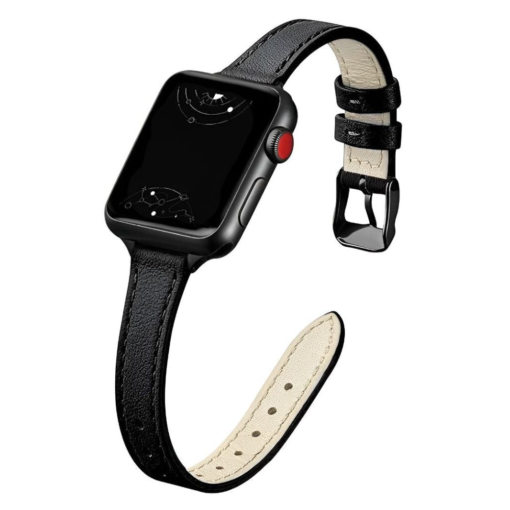 Aurum Slim Leather Band