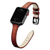 Aurum Slim Leather Band