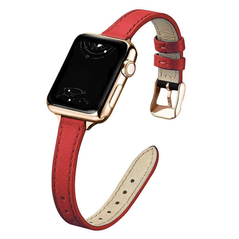 Aurum Slim Leather Band