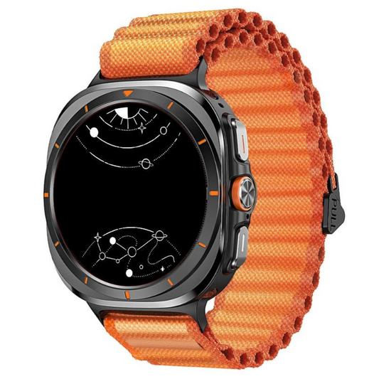 Fruor Nylon Sport Loop Band For Galaxy Watch Ultra