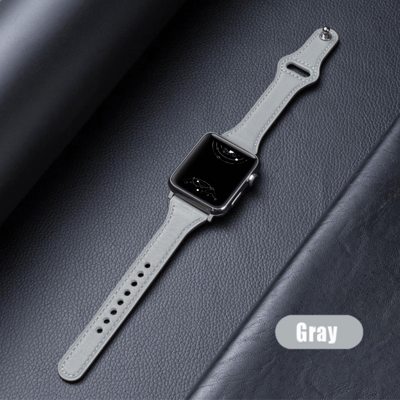 Adamo Slim Leather Band