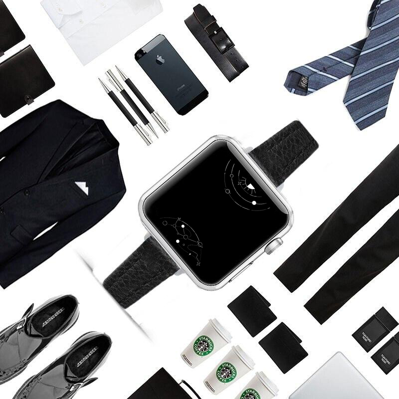 Aurum Slim Leather Band