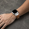 Ferronix Genuine Leather Metal Band