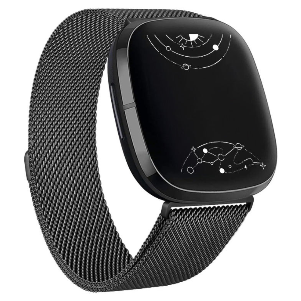 Monstro Milanese Steel Band For Fitbit Series