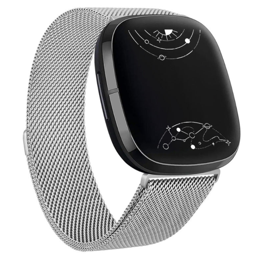 Monstro Milanese Steel Band For Fitbit Series