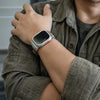 Ferronix Genuine Leather Metal Band