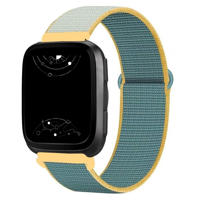 Fitbit Watches Fitbit Versa Emerald Strap Relevare Nylon Fitbit