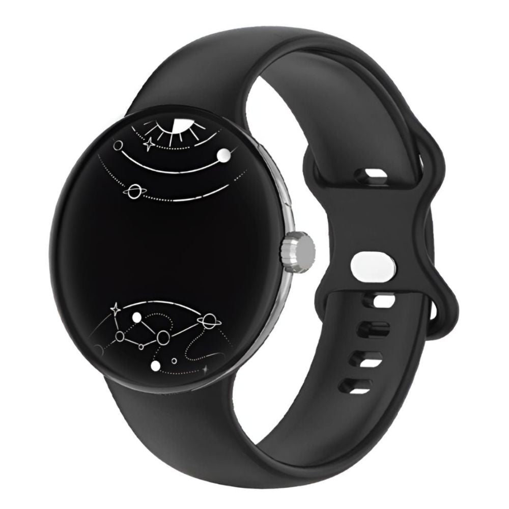 Amavi No Gap Silicone Sports Band For Google Pixel Watch