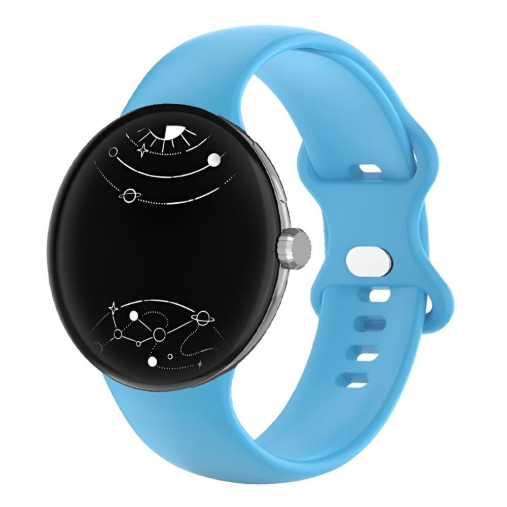 Amavi No Gap Silicone Sports Band For Google Pixel Watch