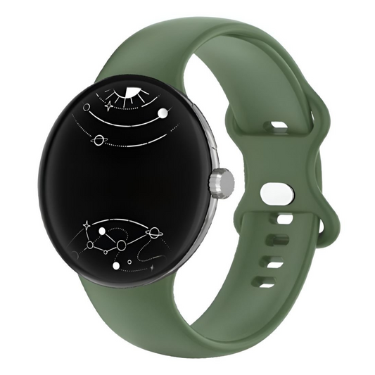 Amavi No Gap Silicone Sports Band For Google Pixel Active Watch - Astra Straps