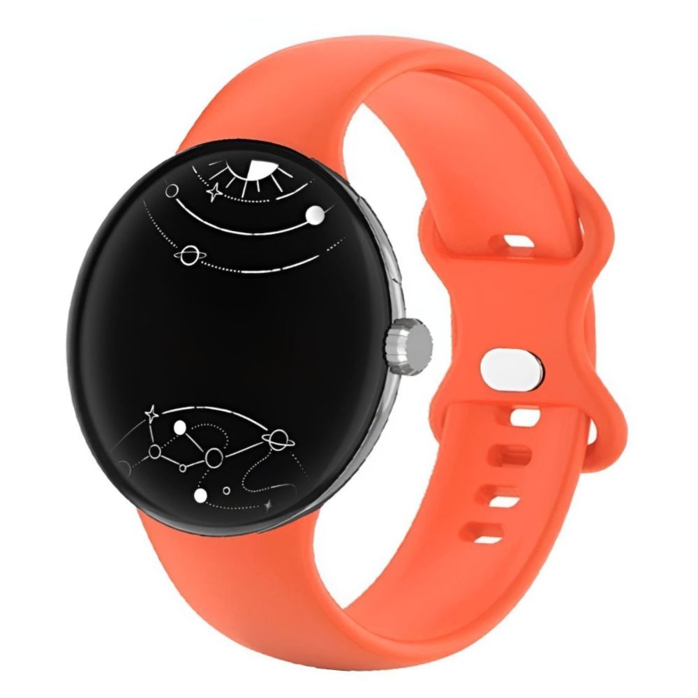 Amavi No Gap Silicone Sports Band For Google Pixel Watch