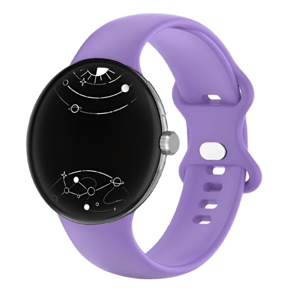 Amavi No Gap Silicone Sports Band For Google Pixel Watch
