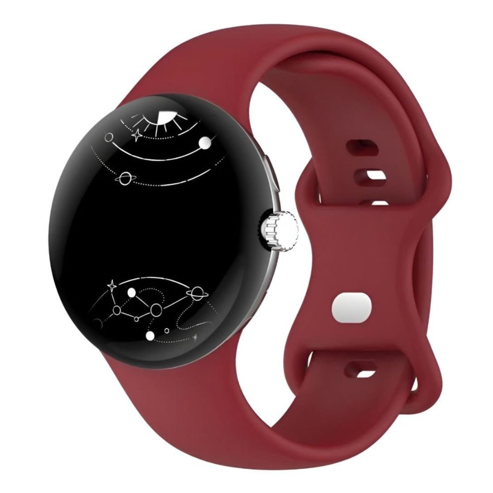 Amavi No Gap Silicone Sports Band For Google Pixel Watch