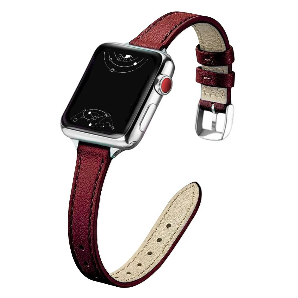 Aurum Slim Leather Band