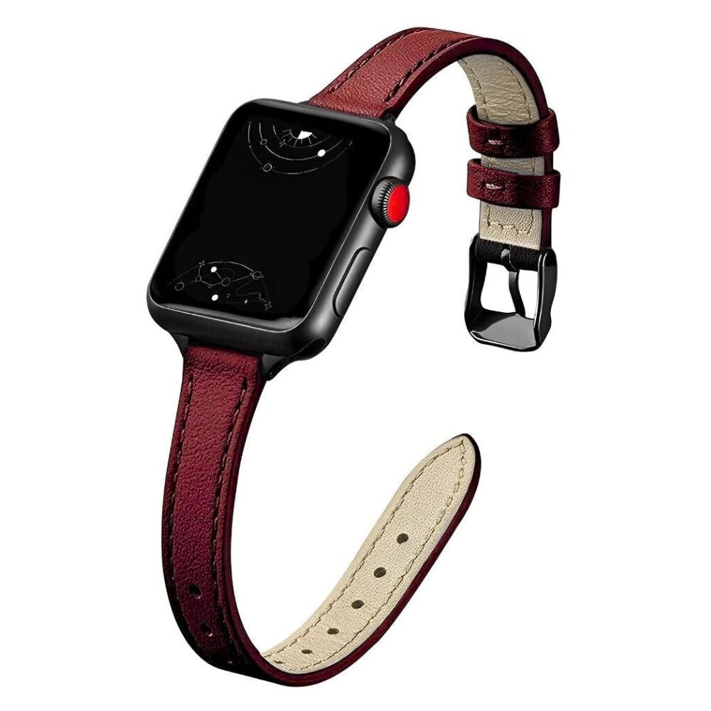 Aurum Slim Leather Band