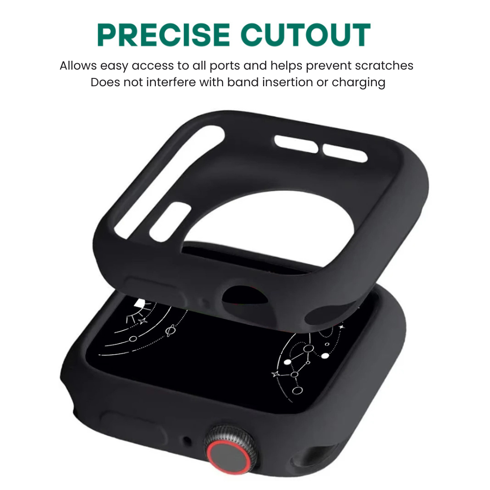 Genus Bumper Soft Silicone Apple Watch Case - Astra Straps