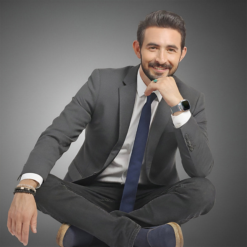 Noceo Magnetic Milanese Steel Band