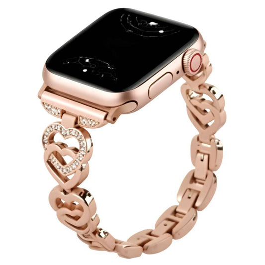 Venustus Heart Link Stainless Steel Band