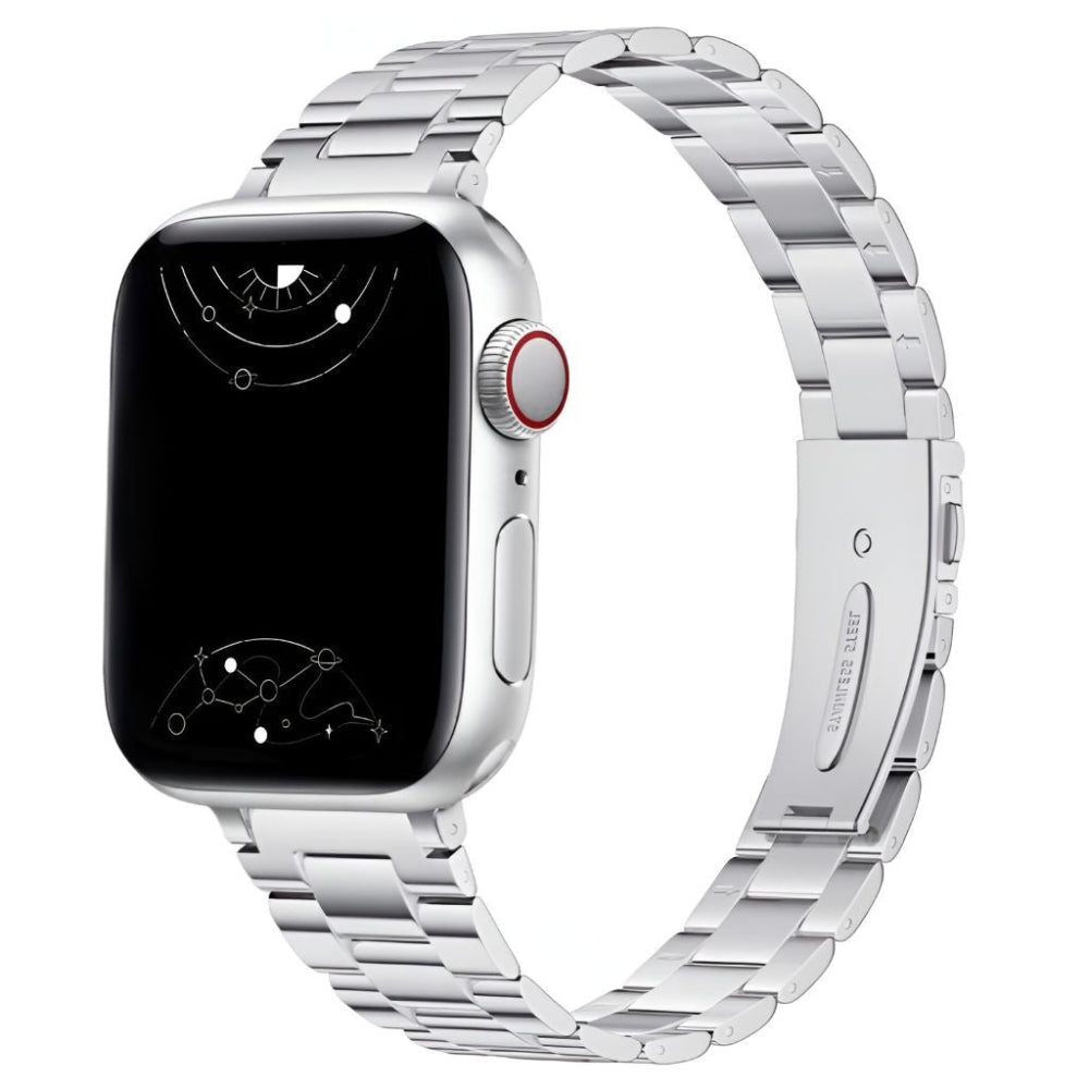 Zoe Beautiful Thin Metal Apple Watch Band, Amazing Stainless Steel