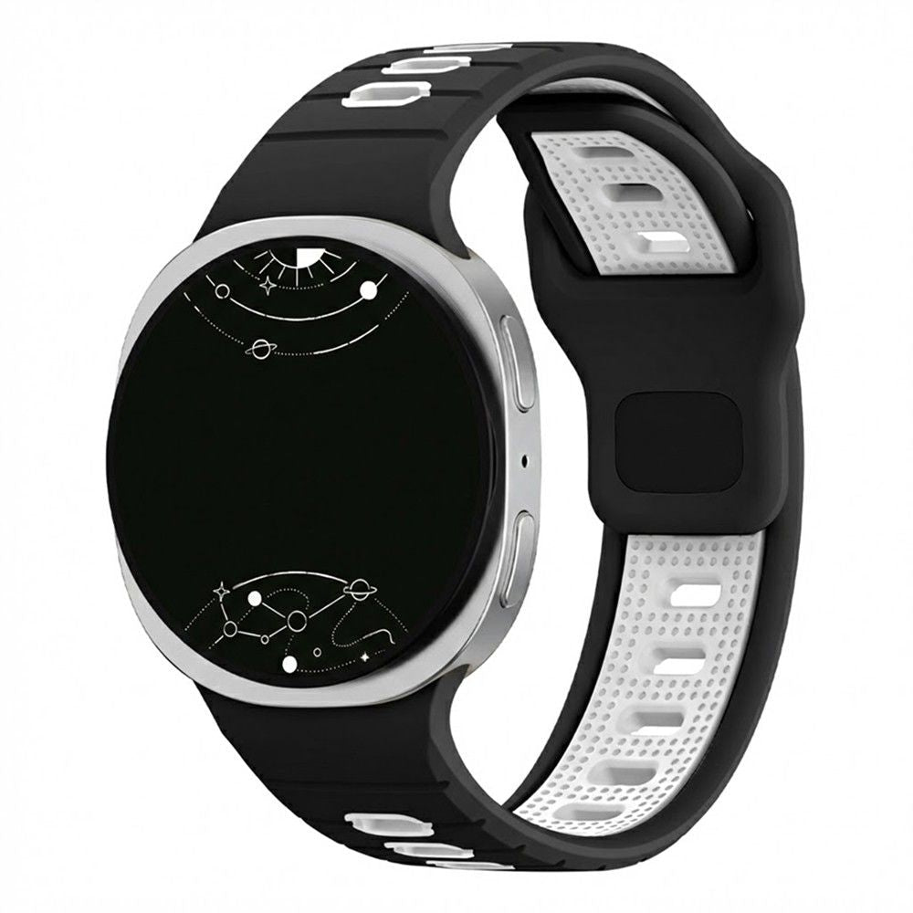 Aeris Duo - Tone Silicone Sport Watch Band - Astra Straps