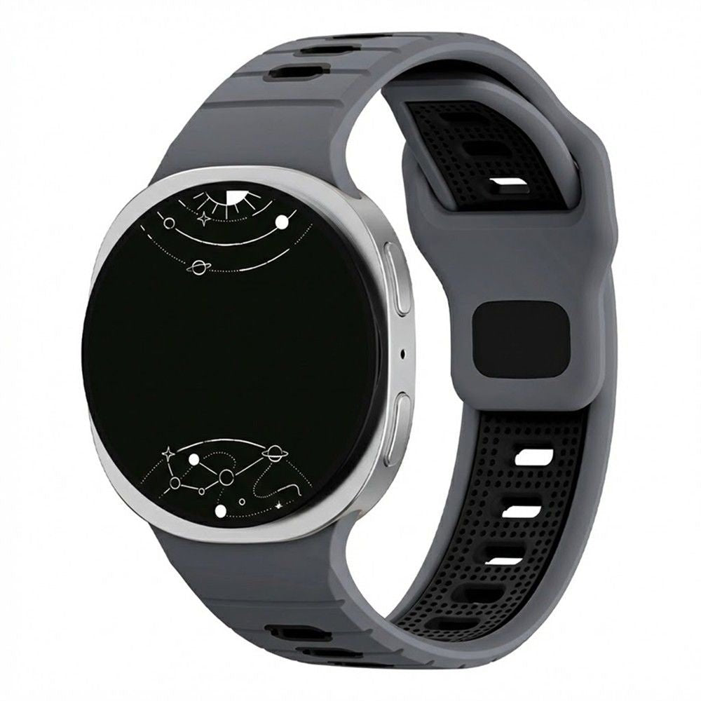 Aeris Duo - Tone Silicone Sport Watch Band - Astra Straps