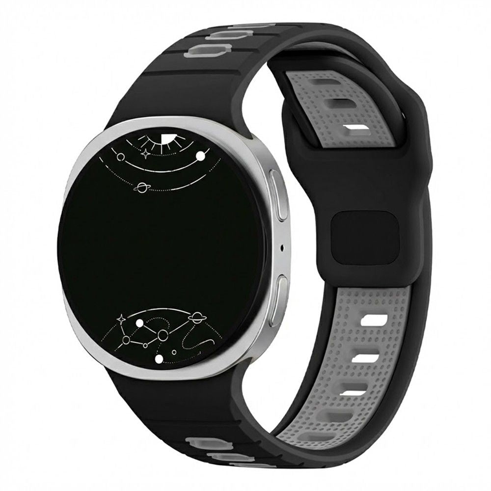 Aeris Duo - Tone Silicone Sport Watch Band - Astra Straps