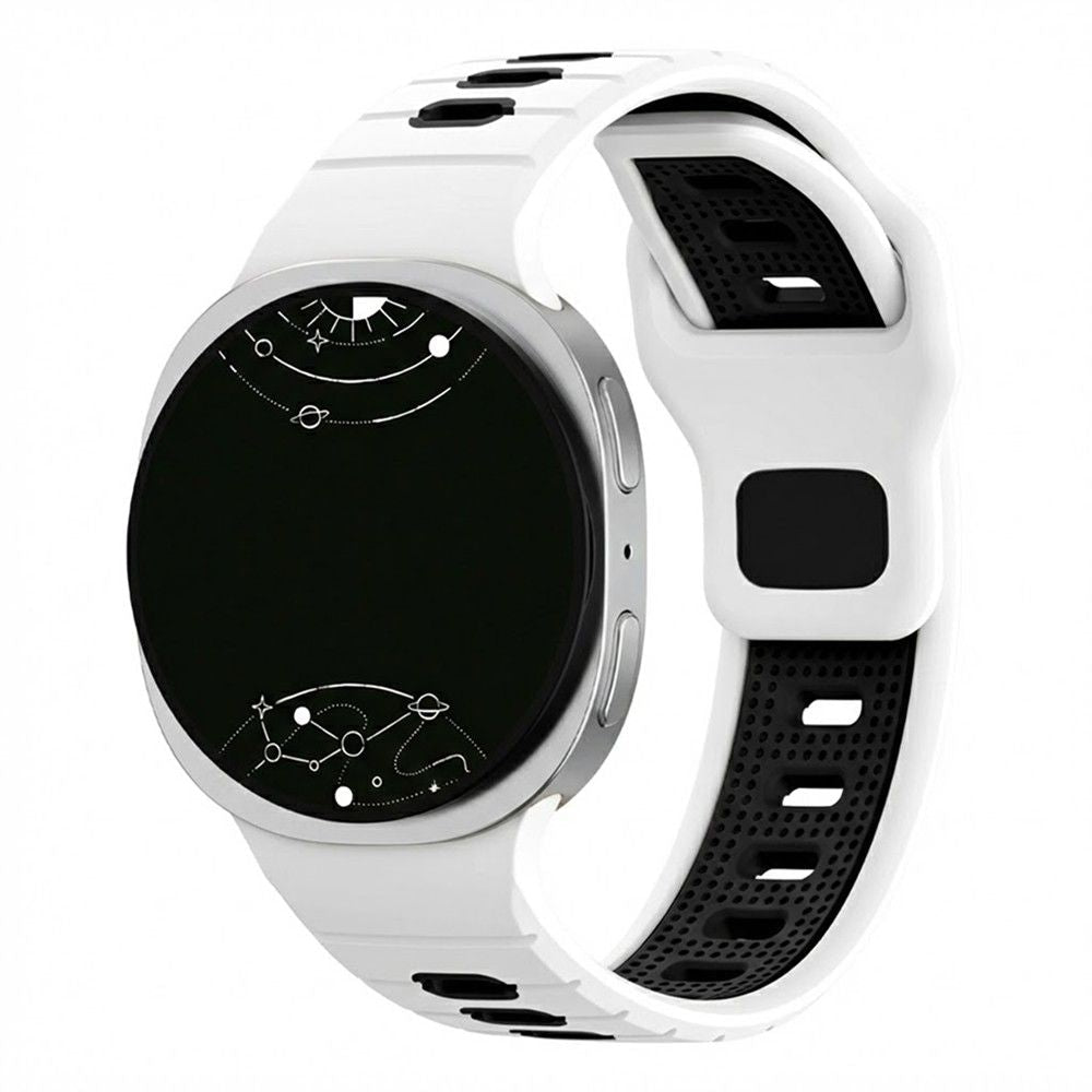 Aeris Duo - Tone Silicone Sport Watch Band - Astra Straps