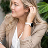 Aurum Slim Leather Band