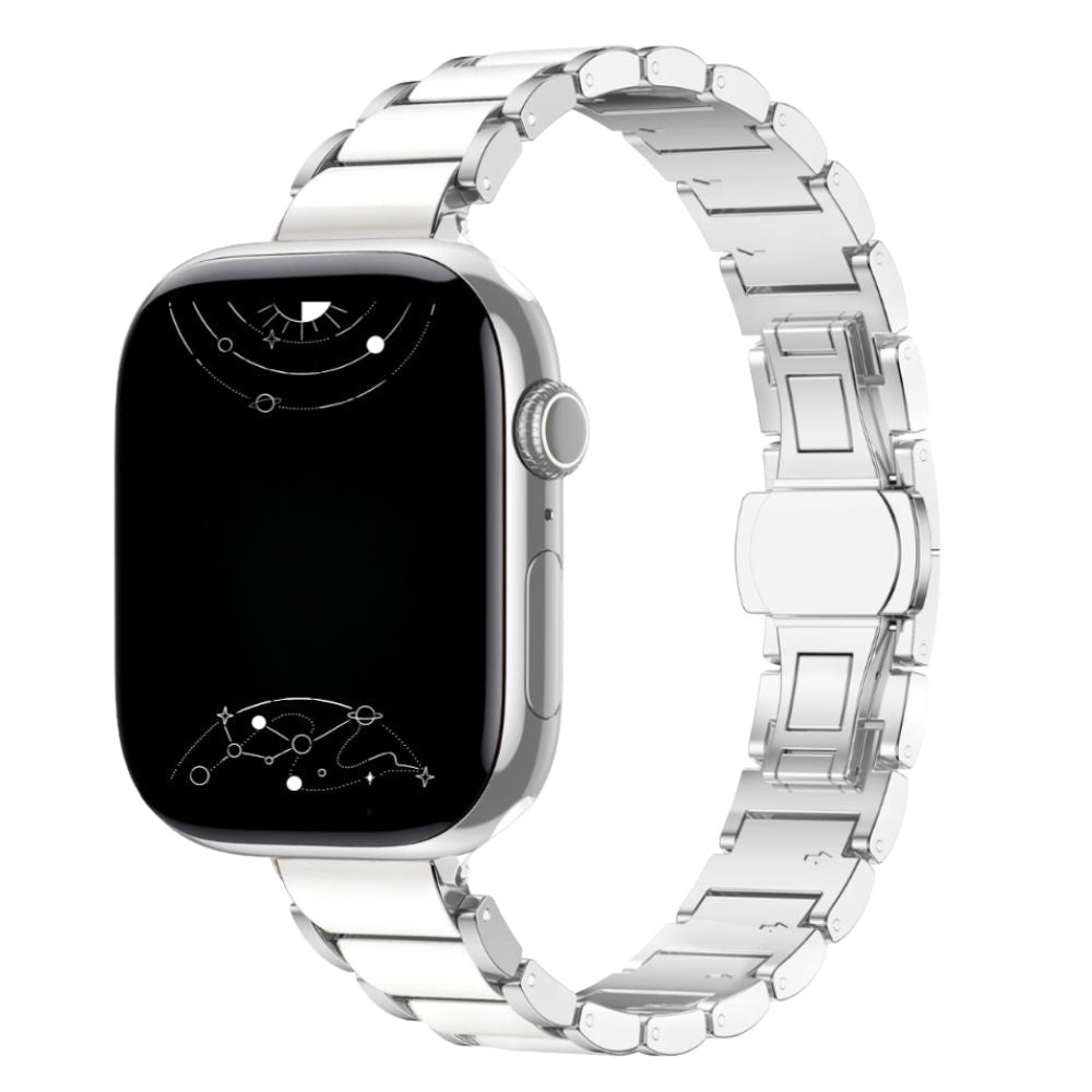 Brevis Stainless Steel & Ceramic Band - Astra Straps