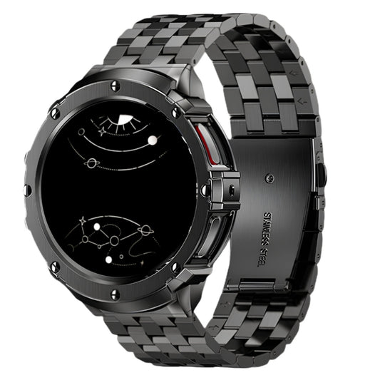 Carui Stainless Steel Band With Case for Galaxy Watch 5 Pro