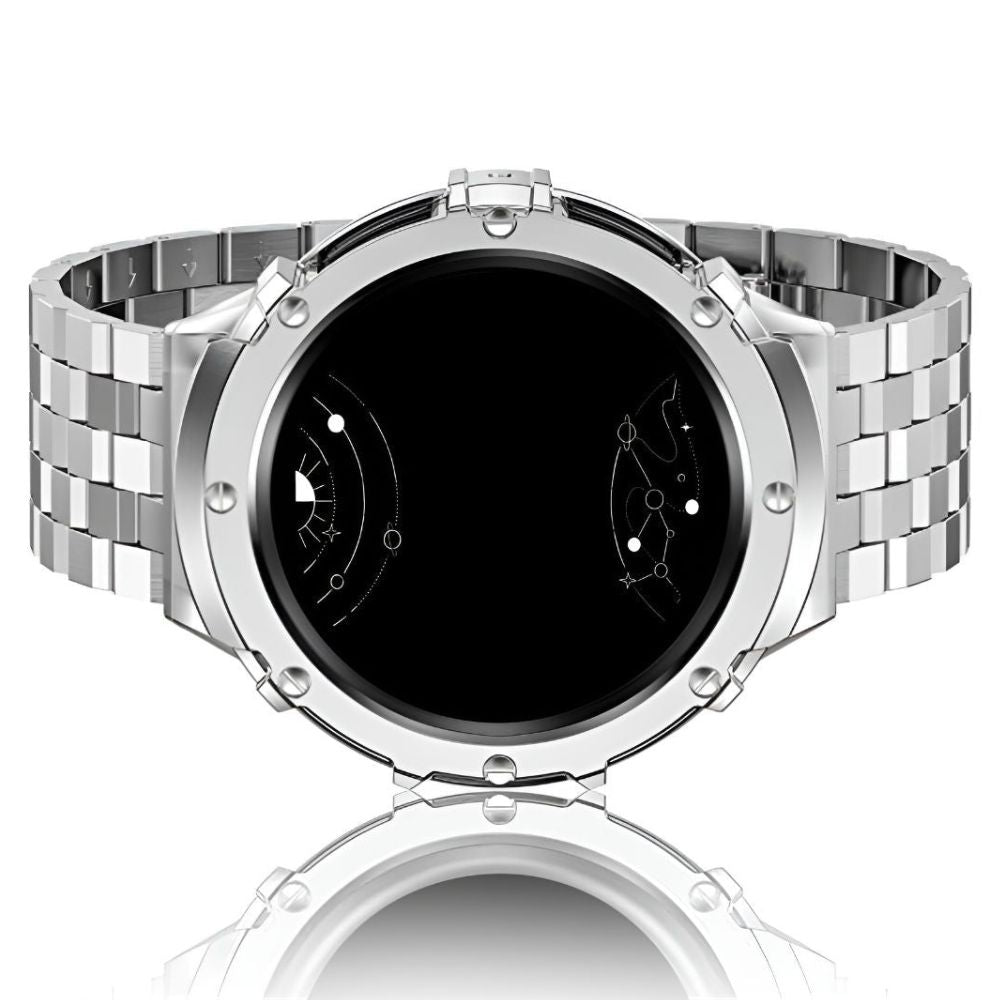 Carui Stainless Steel Band With Case for Galaxy Watch 5 Pro