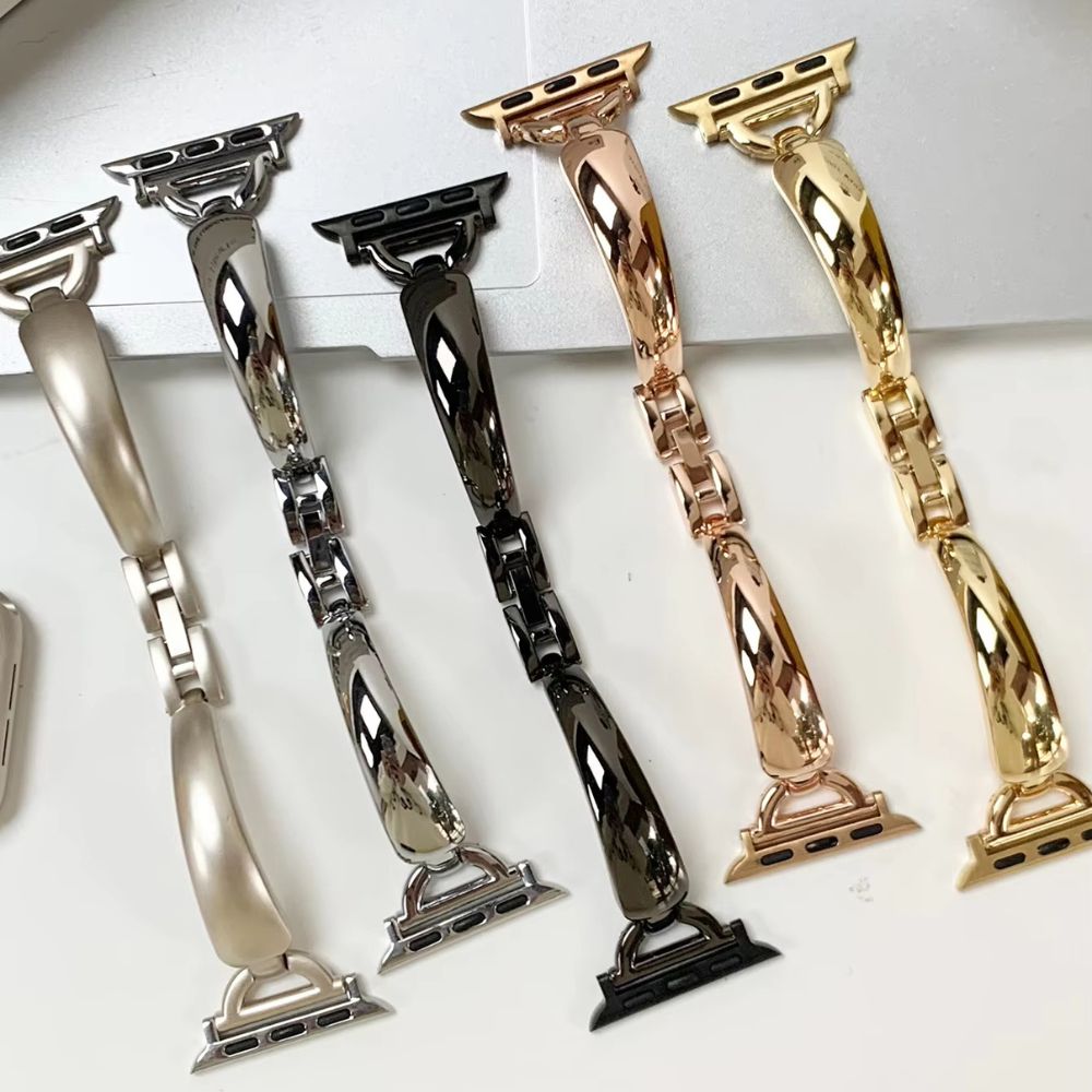 Cauda Slim Stainless Steel Link Band - Astra Straps