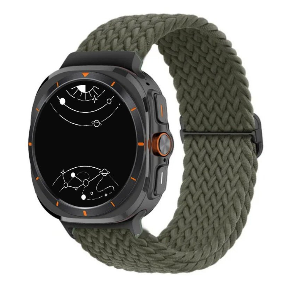 Certo Braided Nylon Solo Loop Band For Galaxy Watch Ultra