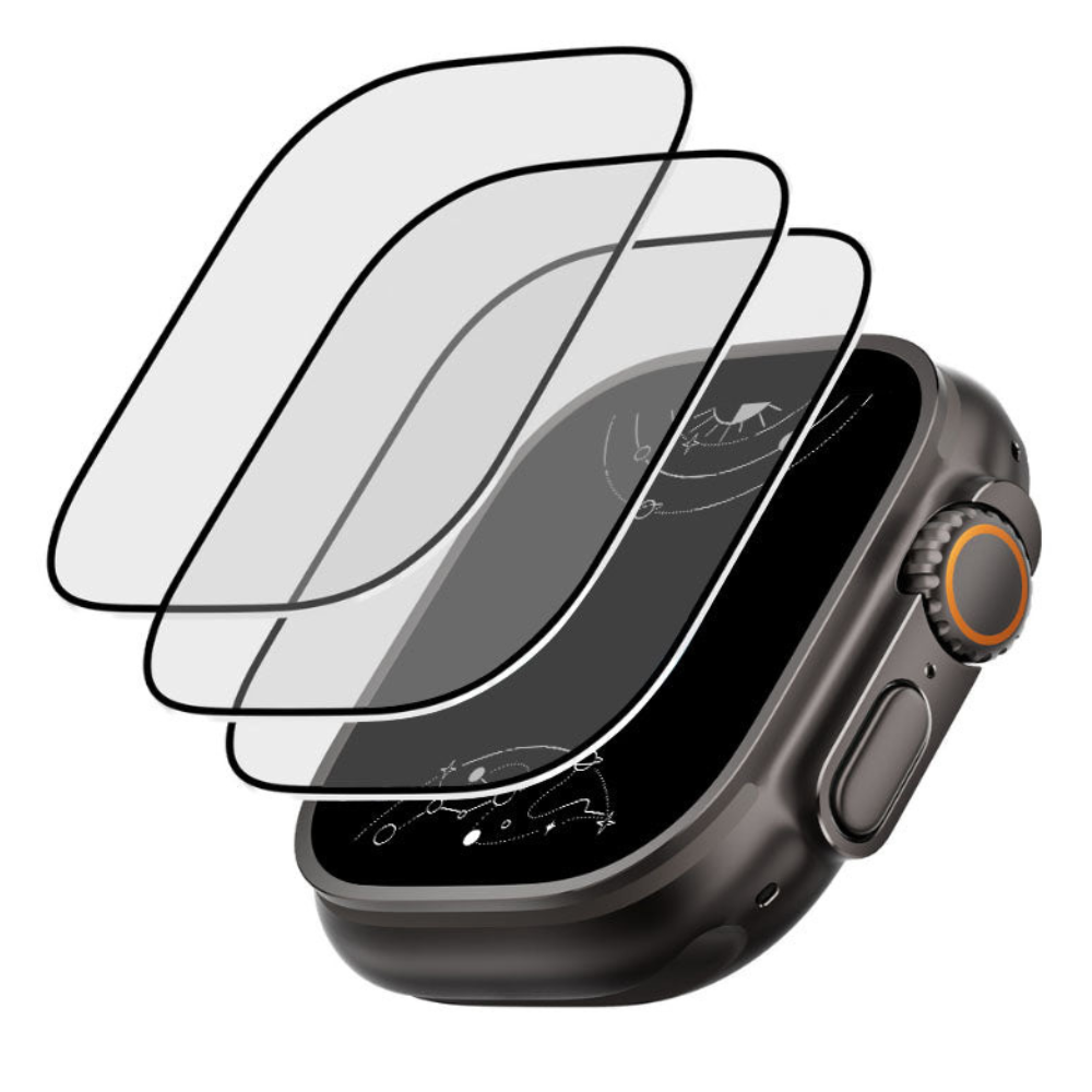 Ceteri Tempered Glass Screen Protector for Apple Watch Ultra