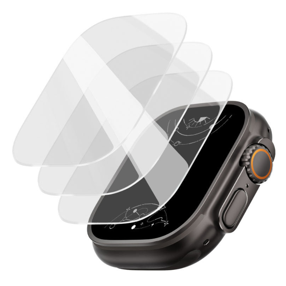 Ceteri Tempered Glass Screen Protector for Apple Watch Ultra