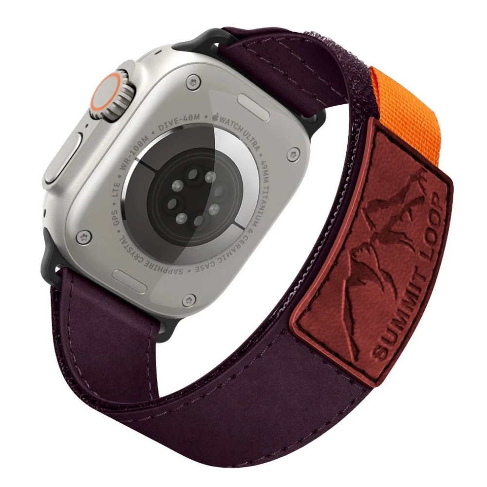 Conor Leather And Nylon Sports Band