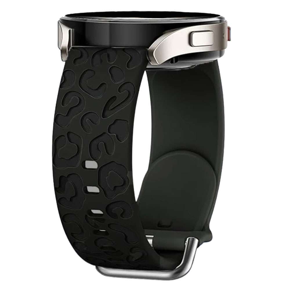 Derideo Engraved Leopard Silicone Galaxy Band - Astra Straps