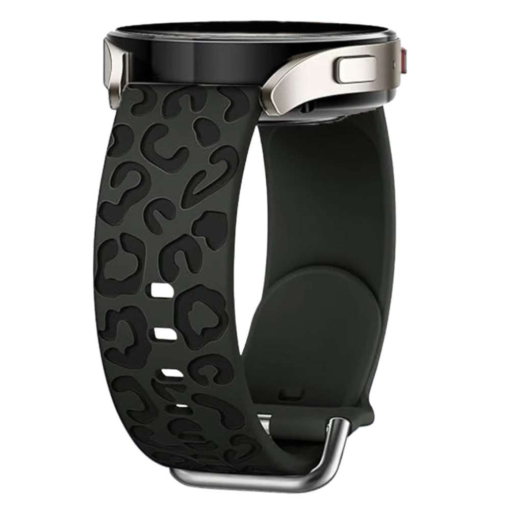 Derideo Engraved Leopard Silicone Galaxy Band - Astra Straps