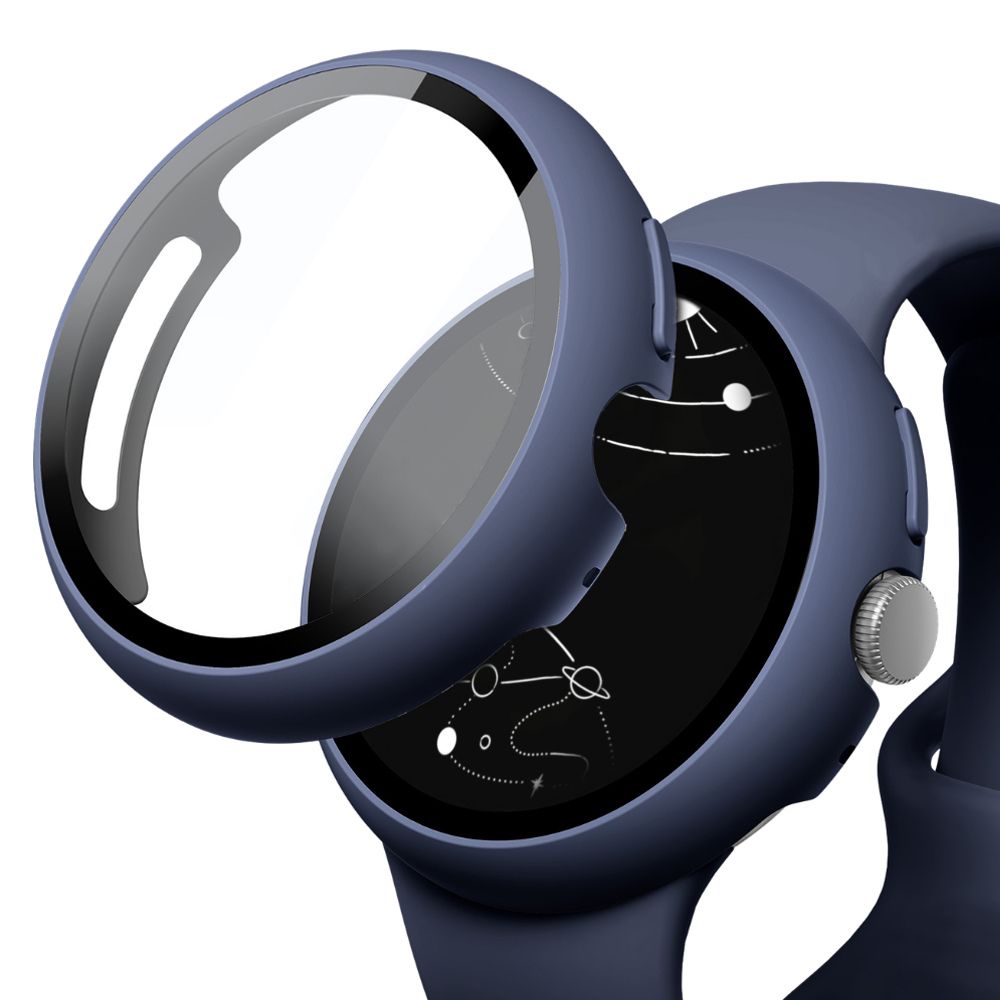 Erga Bumper Tempered Glass Case For Google Pixel Watch - Astra Straps