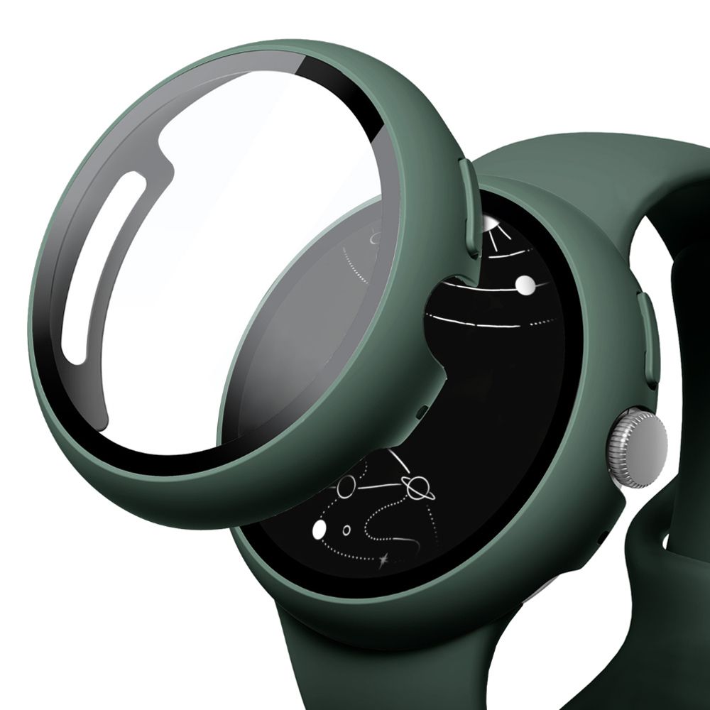 Erga Bumper Tempered Glass Case For Google Pixel Watch - Astra Straps