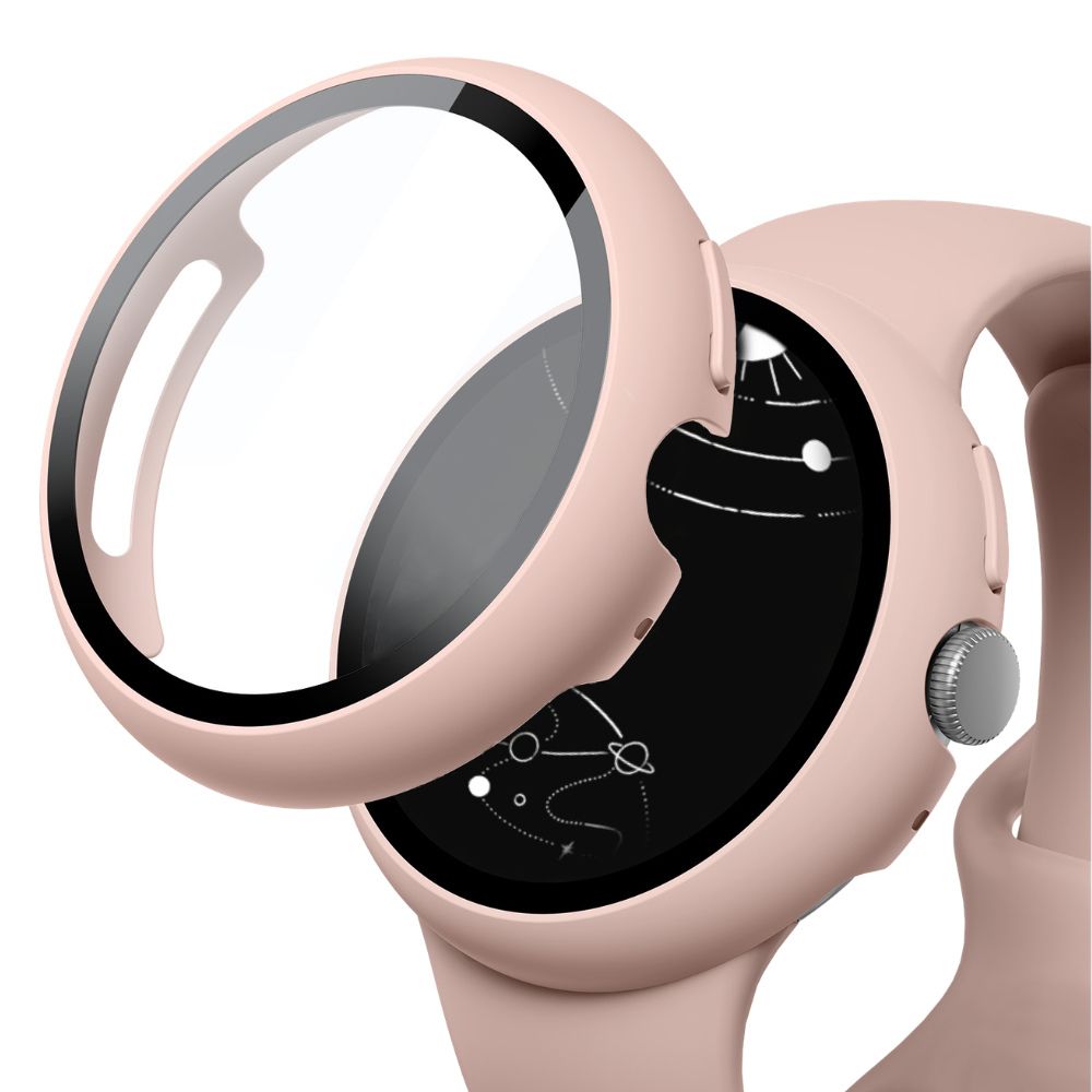 Erga Bumper Tempered Glass Case For Google Pixel Watch - Astra Straps