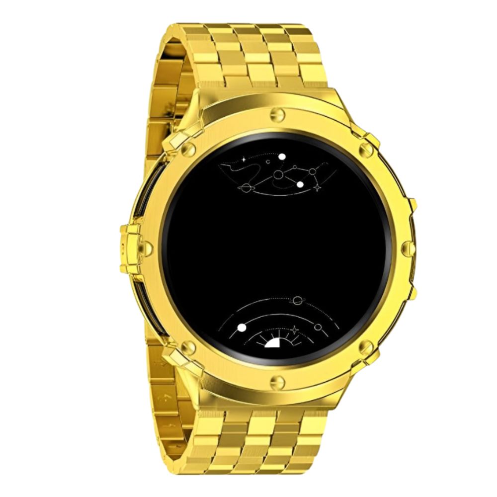 Carui Stainless Steel Band With Case for Galaxy Watch 5 Pro