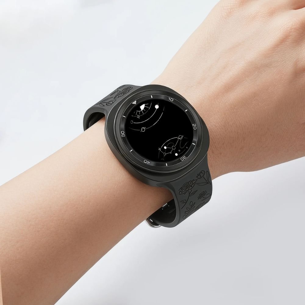 Habeo Engraved Silicone Band For Galaxy Watch 8 - Astra Straps