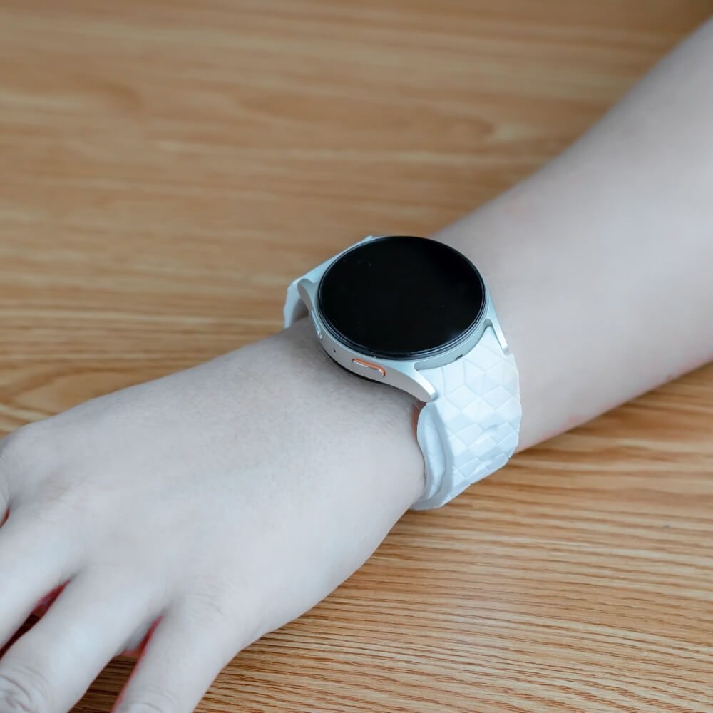 Instar Football Patterned Silicone Galaxy Band