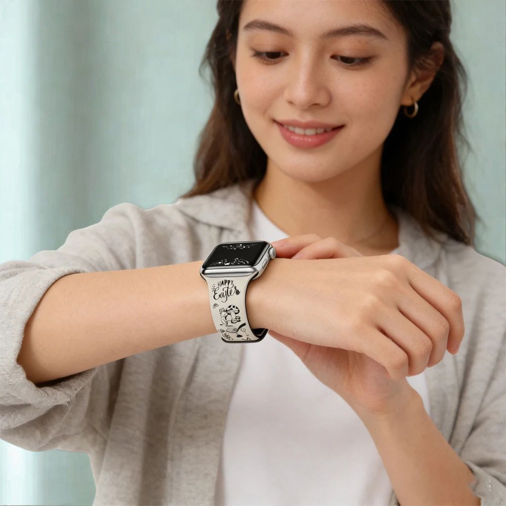 Lugeo Engraved Silicone Band - Astra Straps