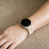 Acervus Engraved Dog Paw Silicone Galaxy Band