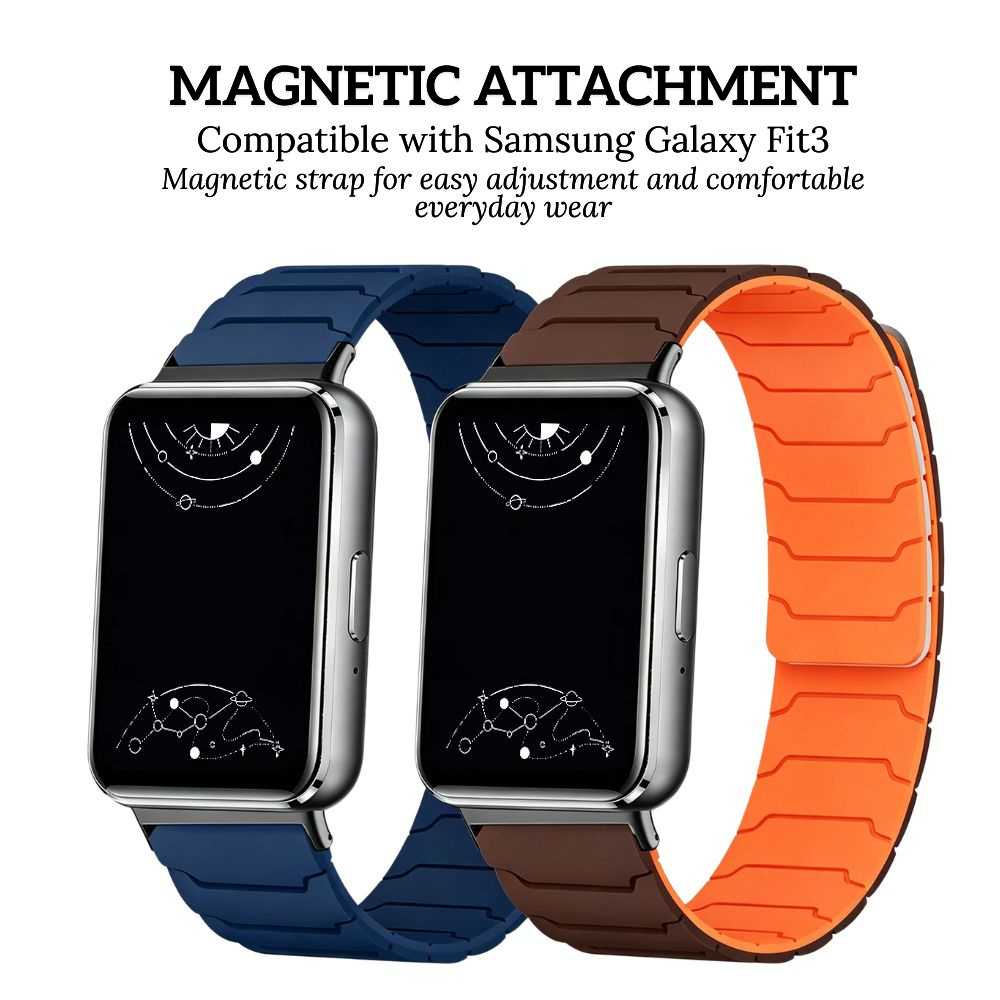 Quas Magnetic Silicone Band For Galaxy Fit3 - Astra Straps